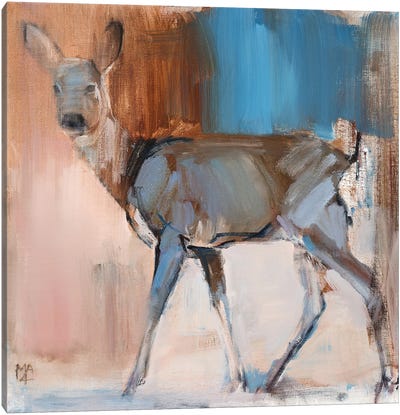 Doe A Deer, 2014 Canvas Art Print - Mark Adlington