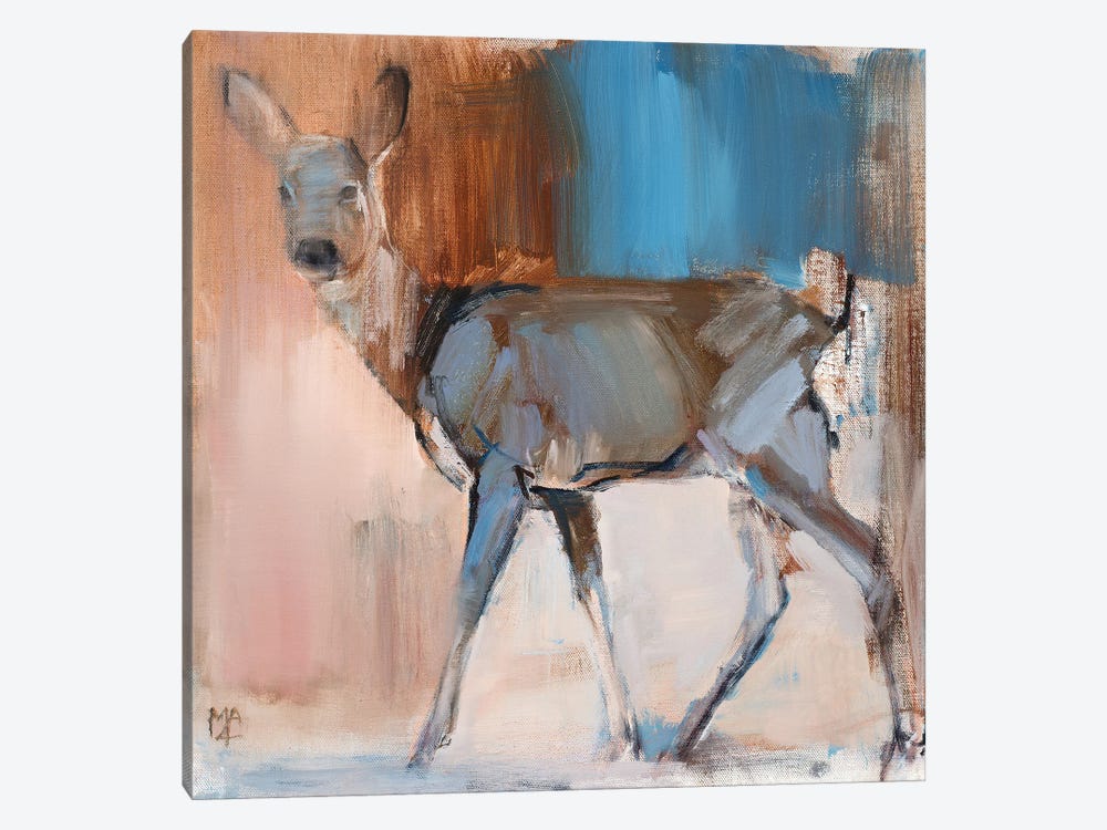 Doe A Deer, 2014 by Mark Adlington 1-piece Canvas Art Print