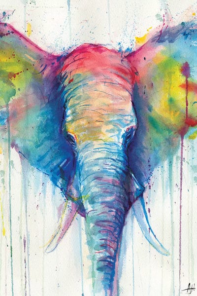 Elephants: Caeli I by Marc Allante