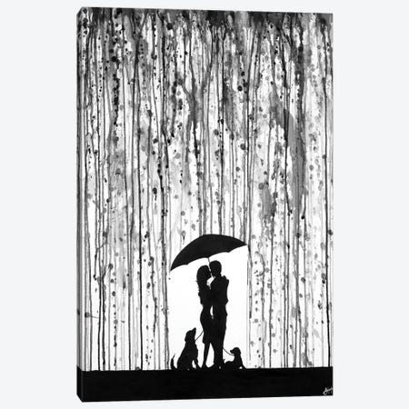 Entwined in Black & White Canvas Print #MAE109} by Marc Allante Canvas Art