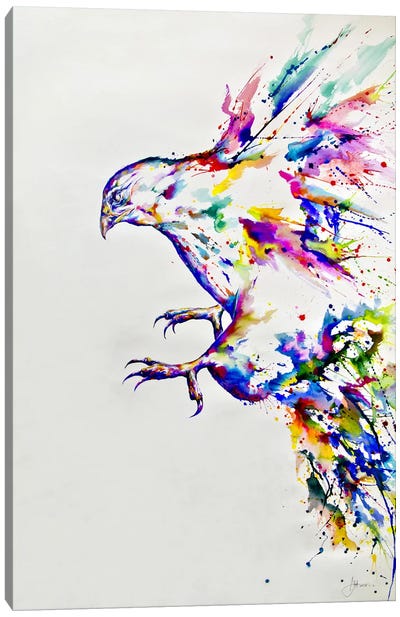 Hyperion III Canvas Art Print - Colorful Contemporary