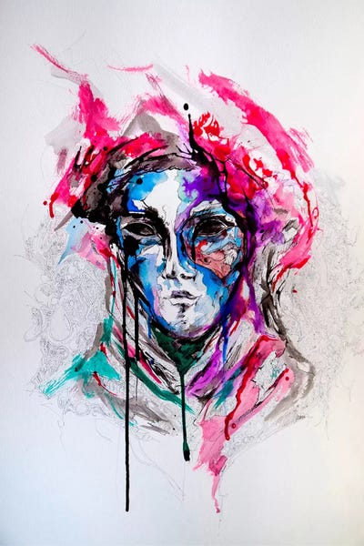 Masq by Marc Allante canvas print