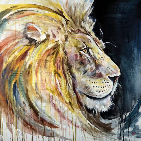 Lions: Heavy Lies The Head That Wears The Crown by Marc Allante