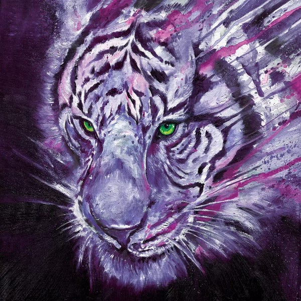 Tigers: Nightstalker Neon by Marc Allante