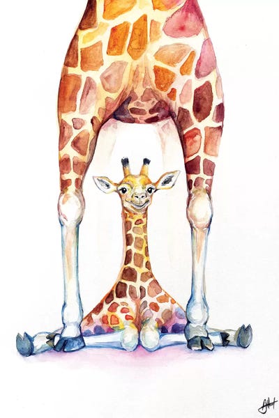 Gorgeous Giraffes by Marc Allante art print