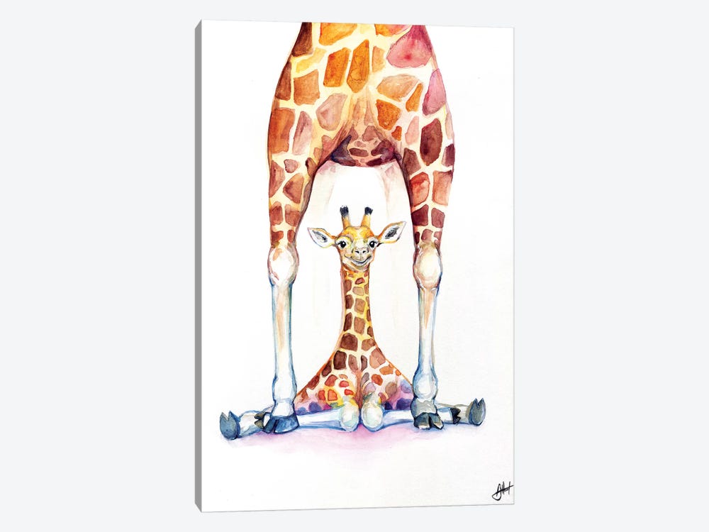 Gorgeous Giraffes by Marc Allante 1-piece Canvas Artwork