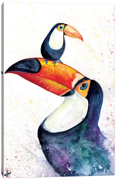 Toucan Play that Game Canvas Art Print