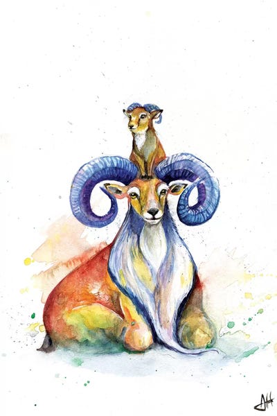 Sheep: Uncanny Urial by Marc Allante