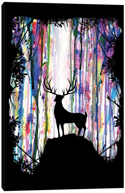 The Grove Canvas Art Print - Elk Art