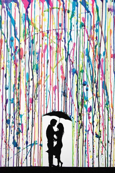 Watercolor: Precipice by Marc Allante