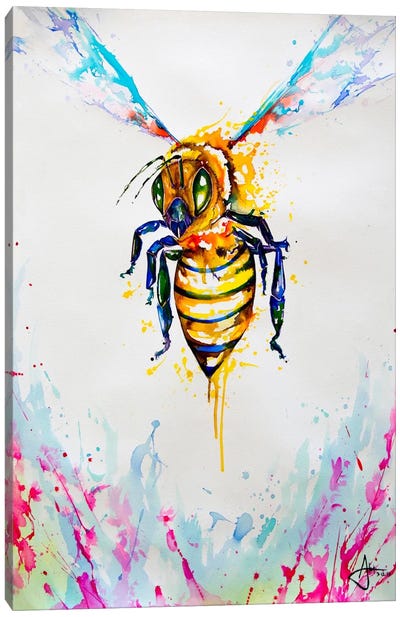 Colmena Canvas Art Print - Bee Art