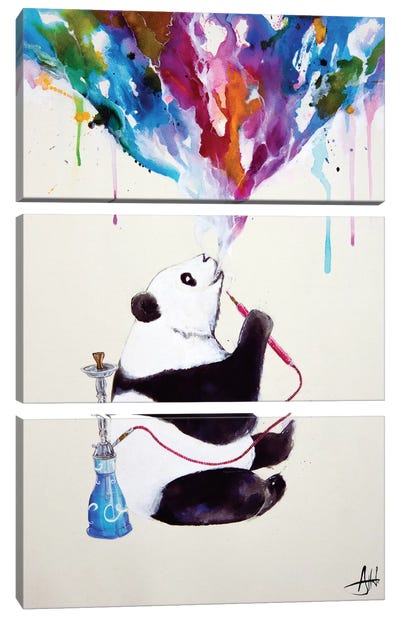 Chai Canvas Art Print - 3-Piece Animal Art