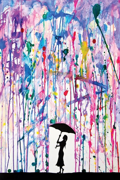 Umbrellas: Deluge by Marc Allante