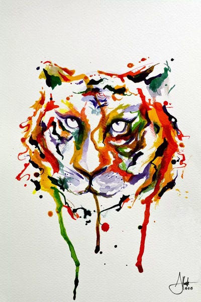 Demeter by Marc Allante multi panel art