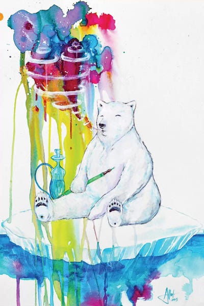 Polar Bears: Mint by Marc Allante
