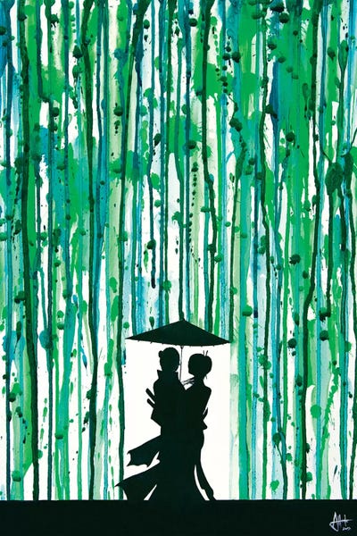 Umbrellas: The Emerald Grove by Marc Allante