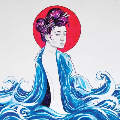 Yume by Marc Allante canvas print