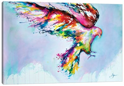 Faust Canvas Art Print - Colorful Contemporary