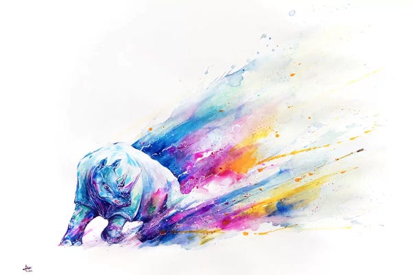 Rhinoceroses: Ajax by Marc Allante