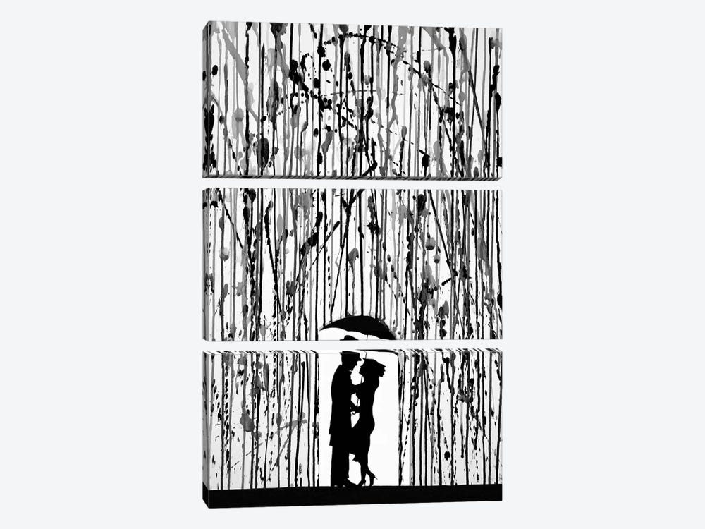 Film Noir by Marc Allante 3-piece Canvas Print