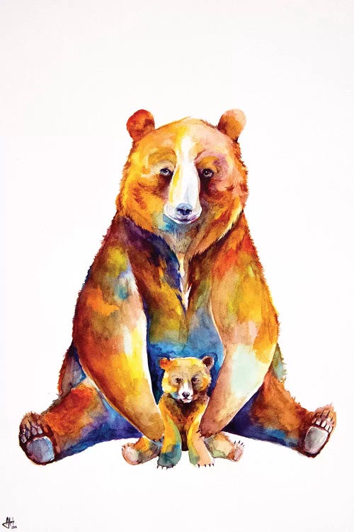 Bear Necessities by Marc Allante wall art