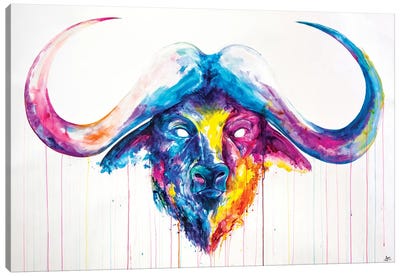 Bastion Canvas Art Print - Bison & Buffalo Art