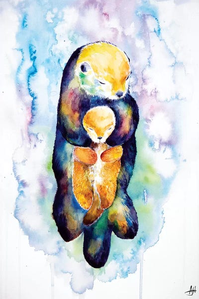 Otters: Dream On by Marc Allante