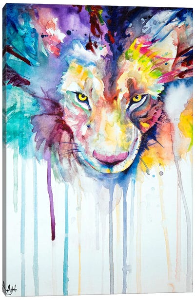 Cepheus Canvas Art Print - Lion Art