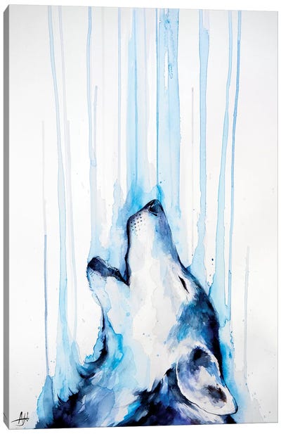 Howl Canvas Art Print - Marc Allante