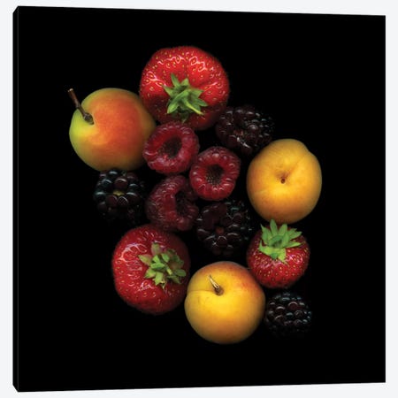 Tutti Frutti Canvas Print #MAG92} by Magda Indigo Canvas Print