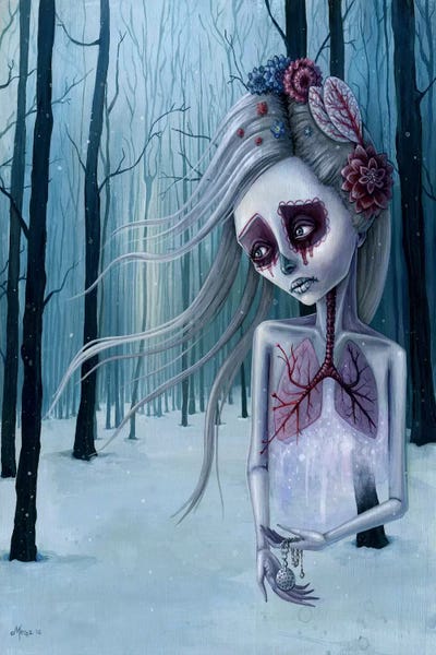 Pop Surrealism & Lowbrow: Beautiful Decay Of Life by Megan Majewski
