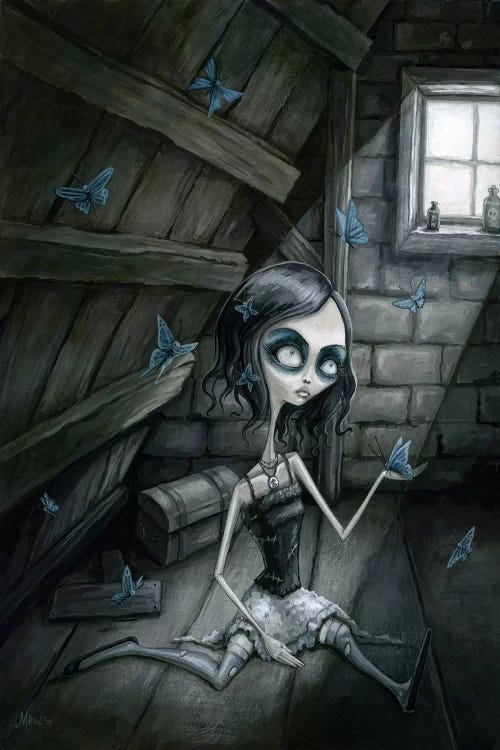 Butterflies In The Attic by Megan Majewski wall art