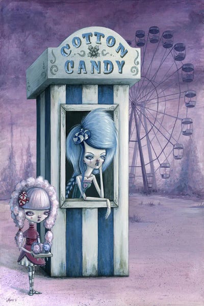 Pop Surrealism & Lowbrow: Cotton & Candy by Megan Majewski
