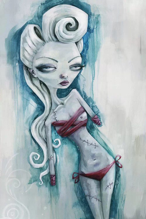 Elizabeth Lavenza by Megan Majewski wall art