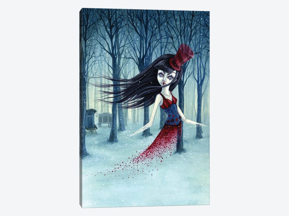 Eternal Winter Circus by Megan Majewski 1-piece Canvas Art Print