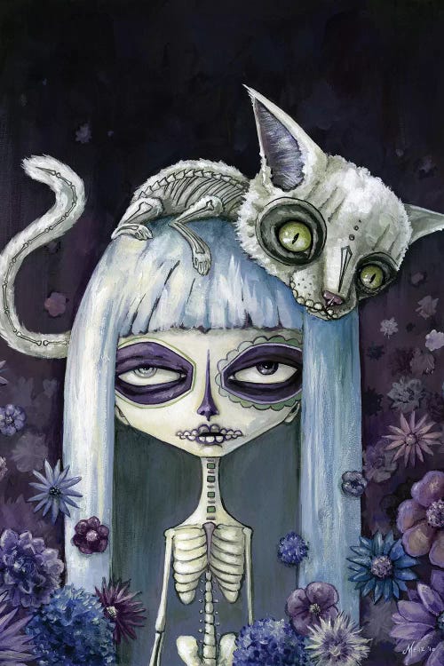Felina De Los Muertos by Megan Majewski wall art