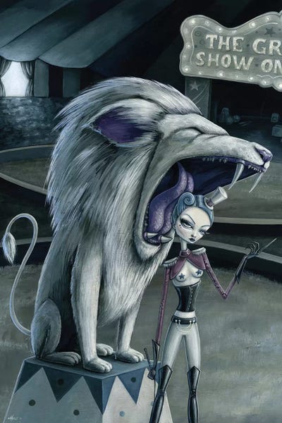 Megan Majewski: Leona The Lion Tamer by Megan Majewski