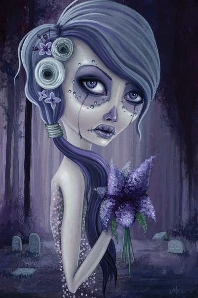 Pop Surrealism & Lowbrow: Lilacs In The Forest by Megan Majewski