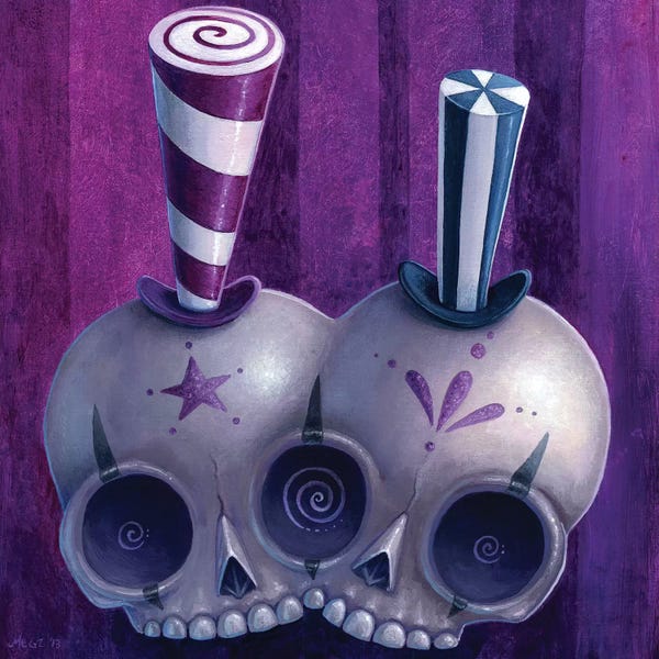 Skulls: Lulu & Yoyo by Megan Majewski