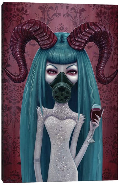 Rae Canvas Art Print - Horror Art