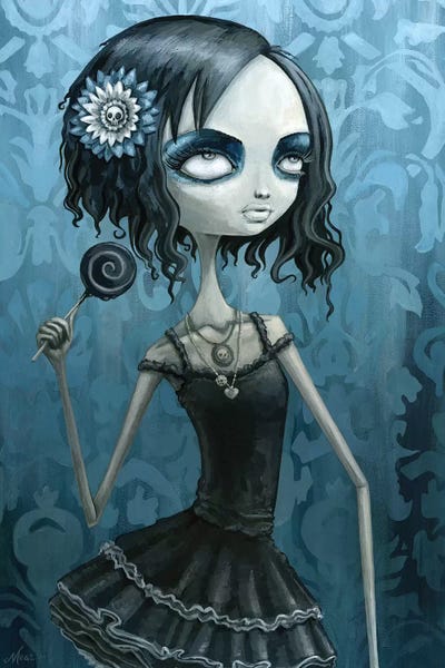 Pop Surrealism & Lowbrow: Sidney Sapphire by Megan Majewski