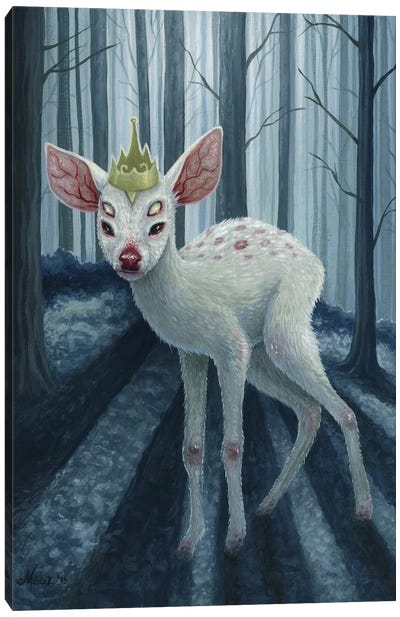 Sif I Canvas Art Print - Deer Art