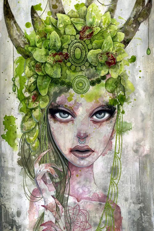 Summer's Crown by Megan Majewski wall art