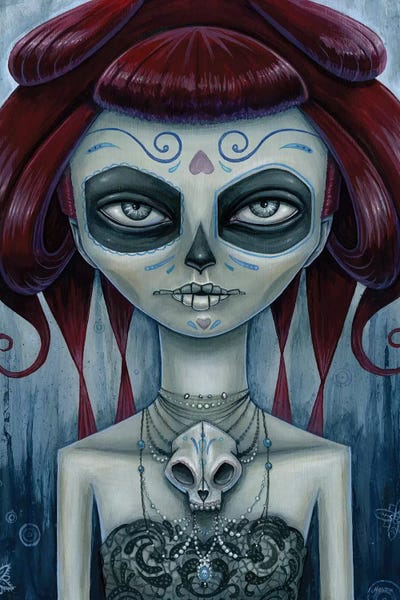Skulls: Sweet Rose by Megan Majewski