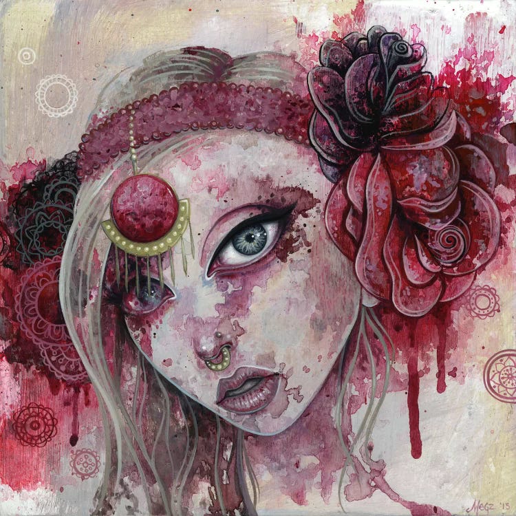 And Lovely Is The Rose by Megan Majewski wall art