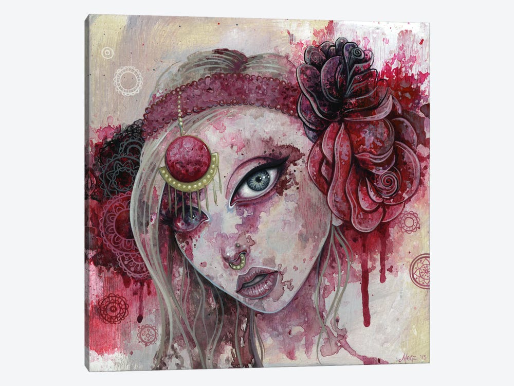 And Lovely Is The Rose by Megan Majewski 1-piece Canvas Wall Art