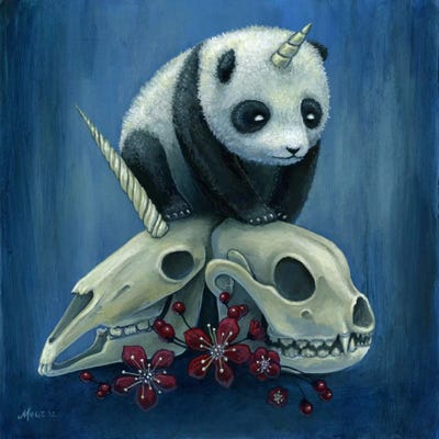 The Birth Of Pandacorn by Megan Majewski art print