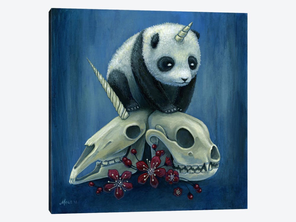 The Birth Of Pandacorn by Megan Majewski 1-piece Canvas Art Print