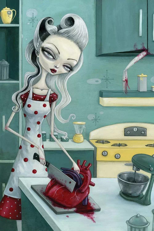 The Everyday Housewife by Megan Majewski wall art