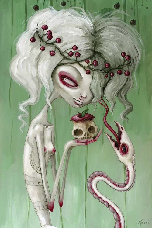 The Sweet Taste Of Death by Megan Majewski wall art